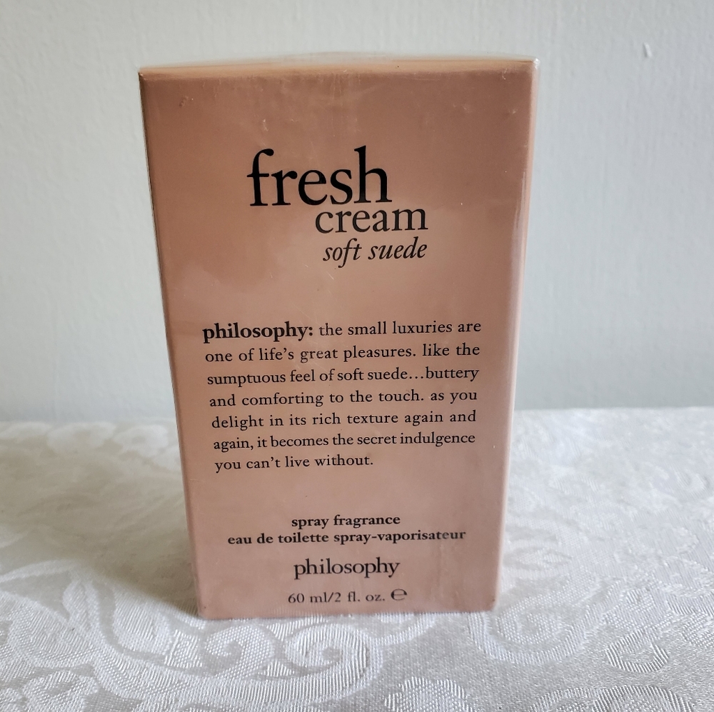 COPY - COPY - Philosophy Fresh Cream Soft Suede Spray Fragrance